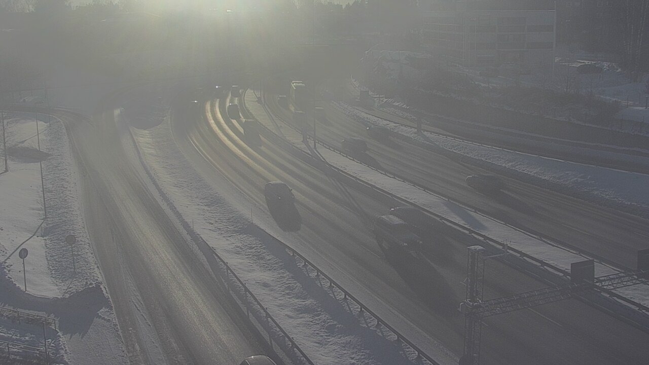 Weather Camera Image Road 101 Espoo, Vallikallio, Espoo, Uusimaa