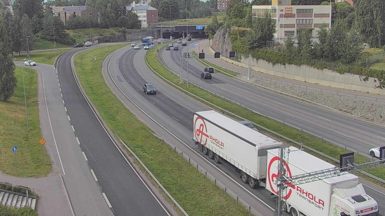 Weather Camera Image Road 101 Espoo, Vallikallio, Espoo, Uusimaa