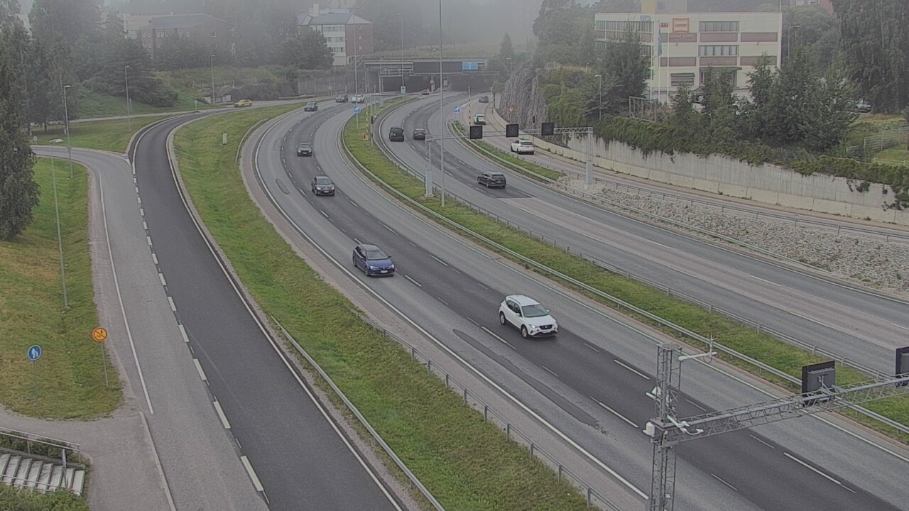 Weather Camera Image Road 101 Espoo, Vallikallio, Espoo, Uusimaa