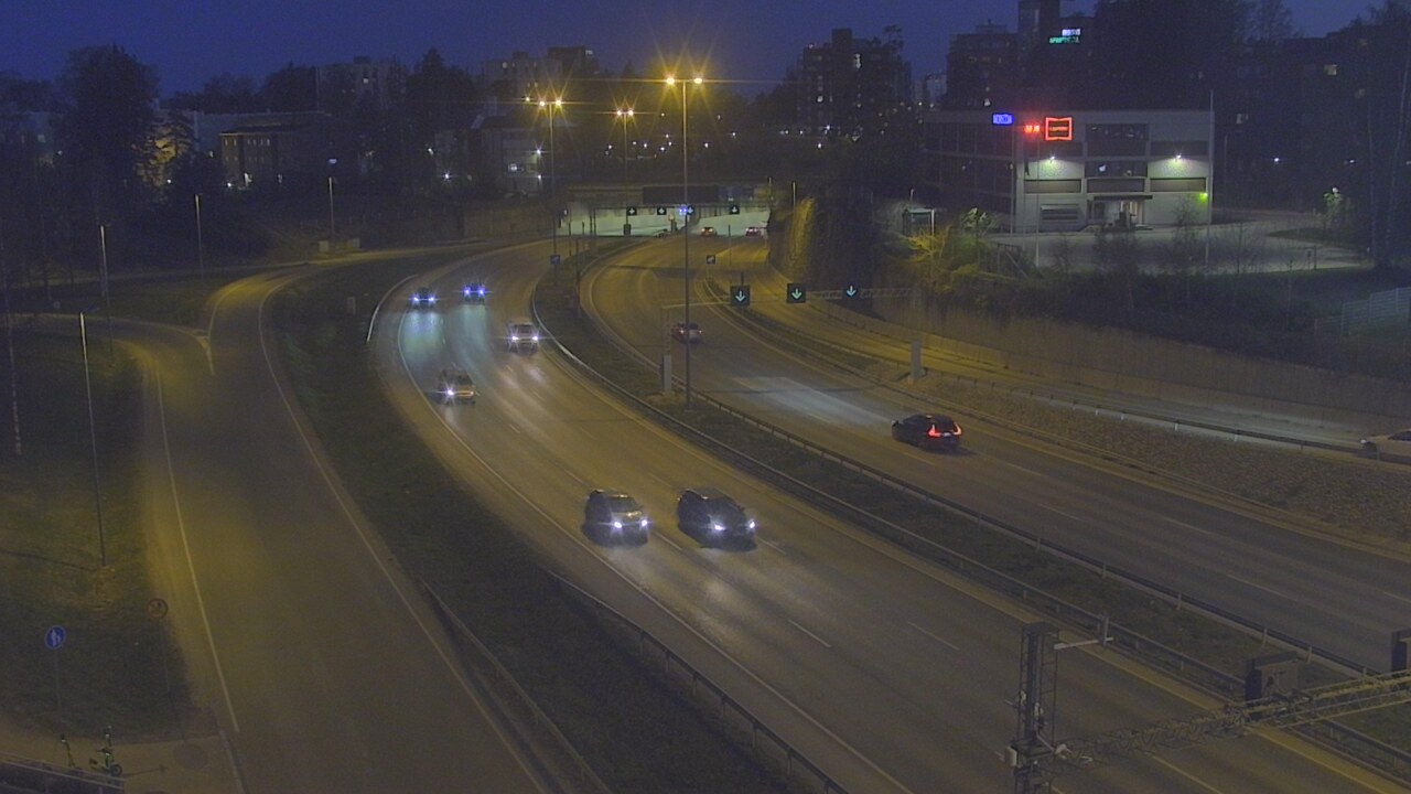 Weather Camera Image Road 101 Espoo, Vallikallio, Espoo, Uusimaa
