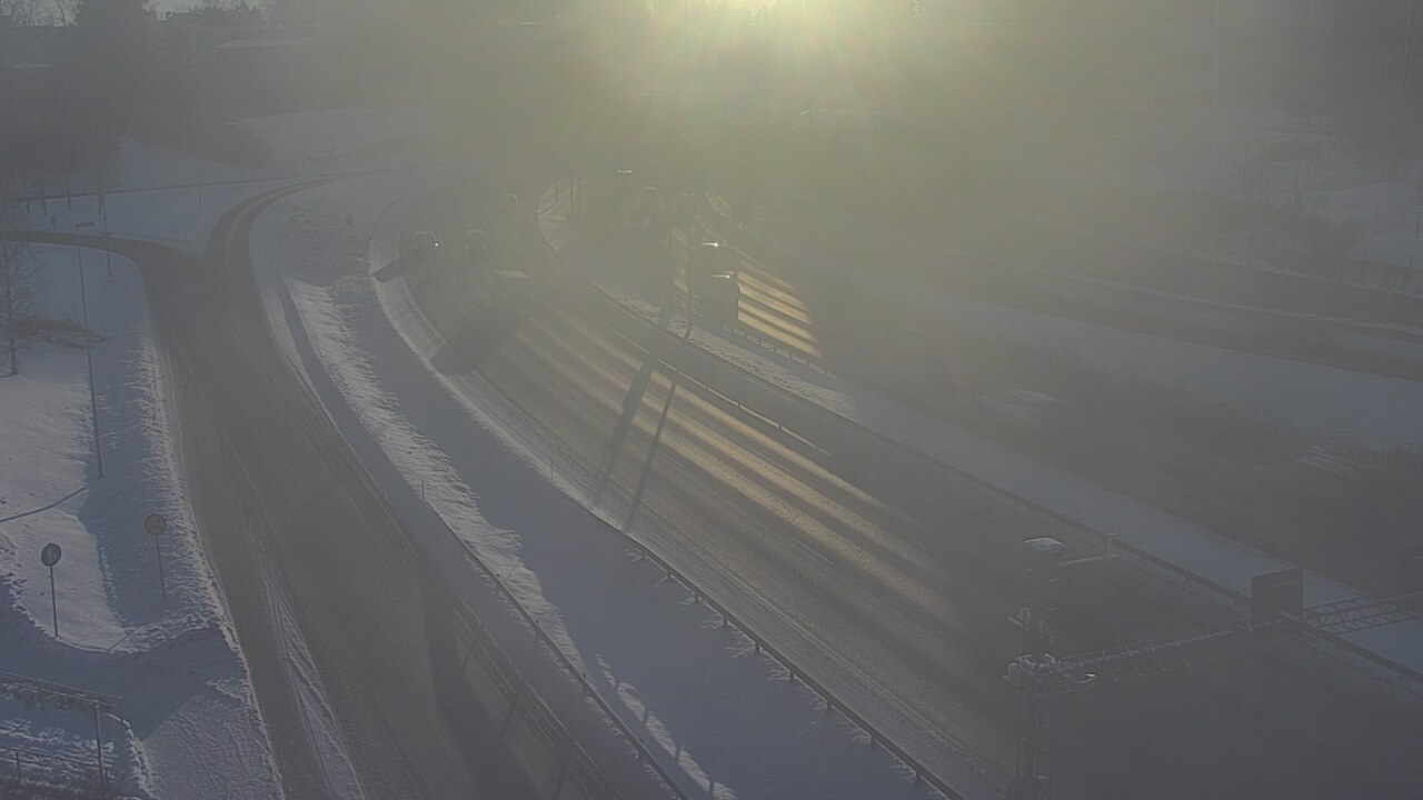 Weather Camera Image Road 101 Espoo, Vallikallio, Espoo, Uusimaa