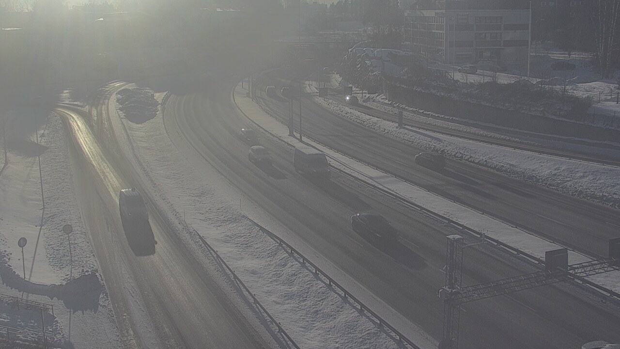 Weather Camera Image Road 101 Espoo, Vallikallio, Espoo, Uusimaa