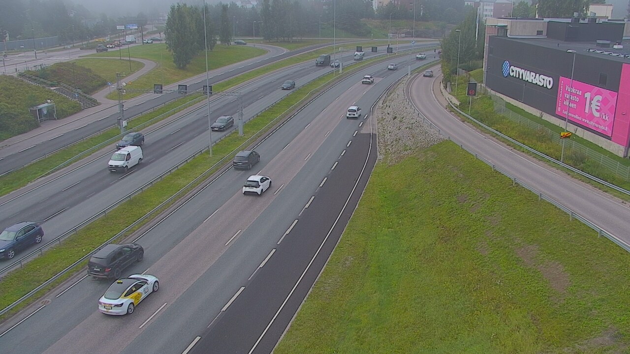 Weather Camera Image Road 101 Espoo LRamppi, Espoo, Uusimaa