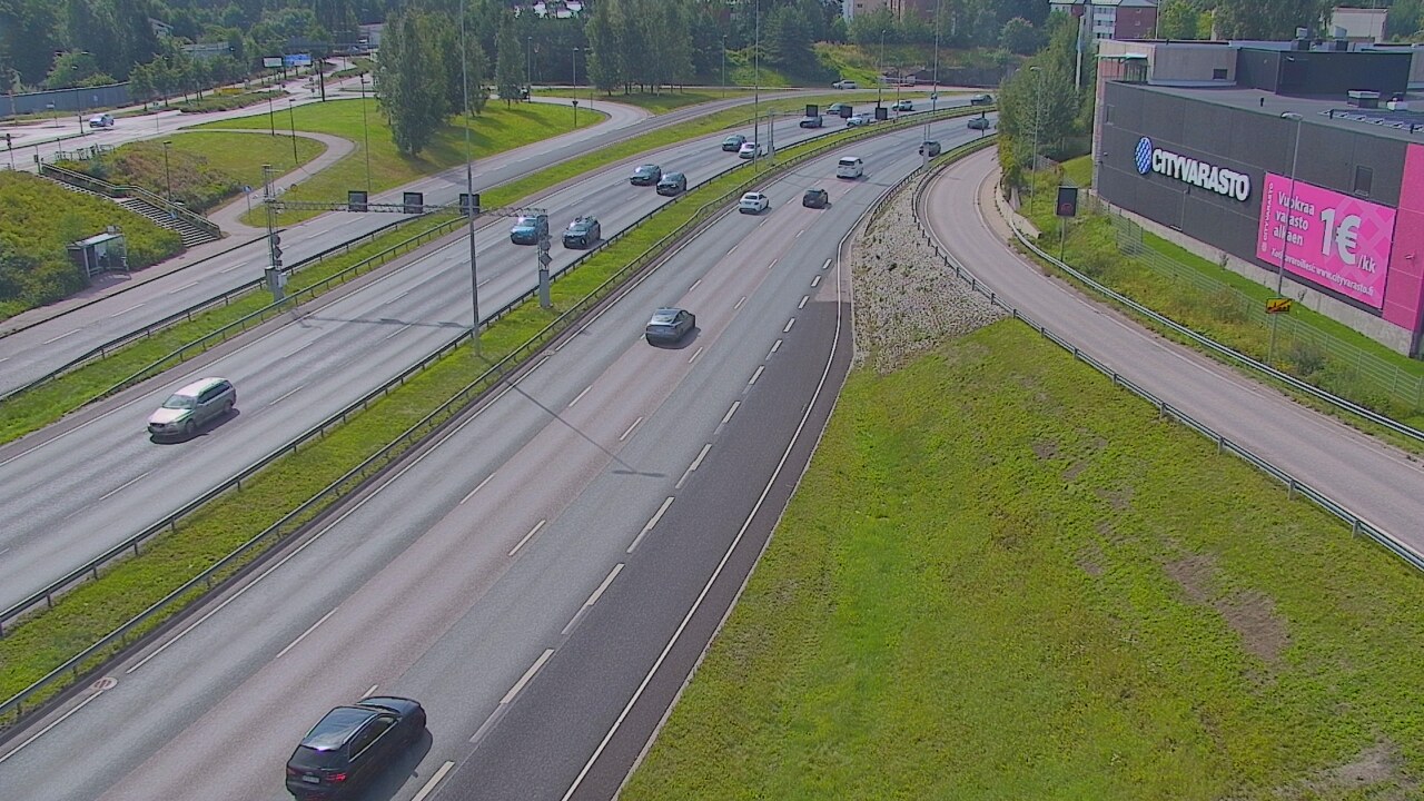 Weather Camera Image Road 101 Espoo LRamppi, Espoo, Uusimaa