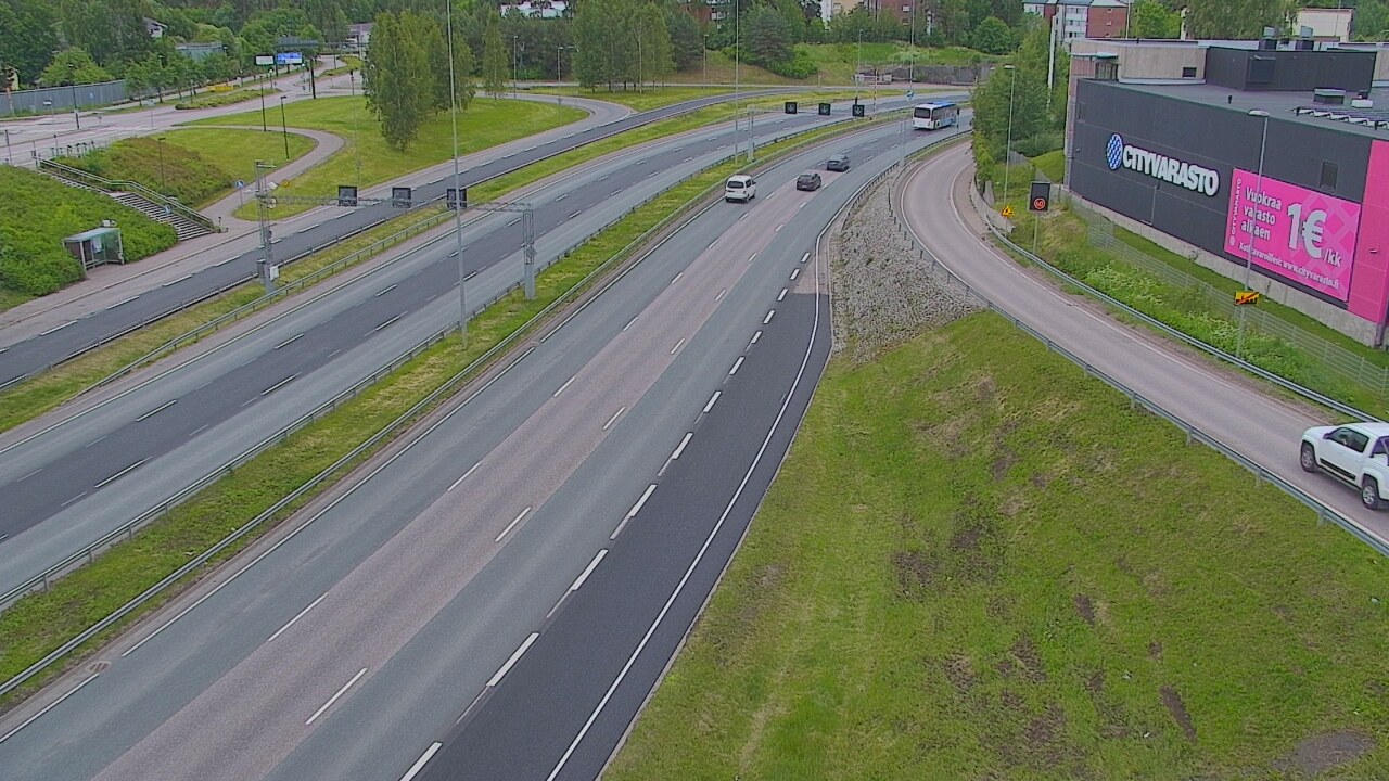 Weather Camera Image Road 101 Espoo LRamppi, Espoo, Uusimaa