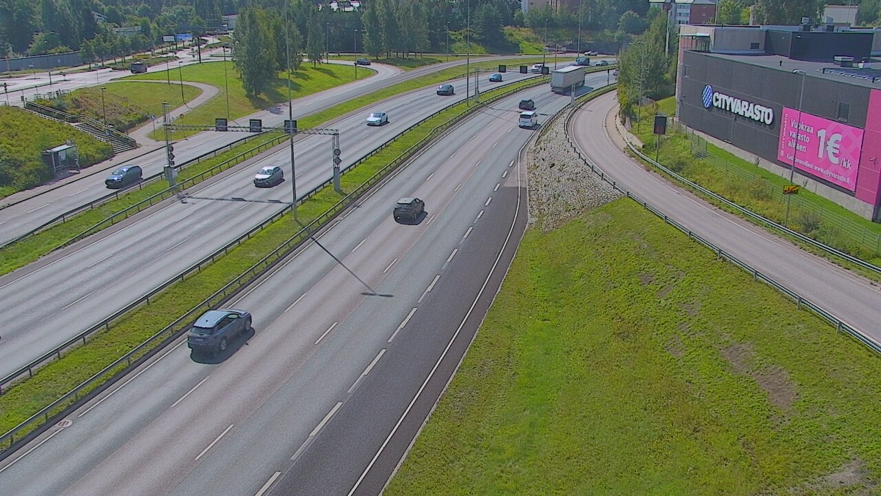 Weather Camera Image Road 101 Espoo LRamppi, Espoo, Uusimaa