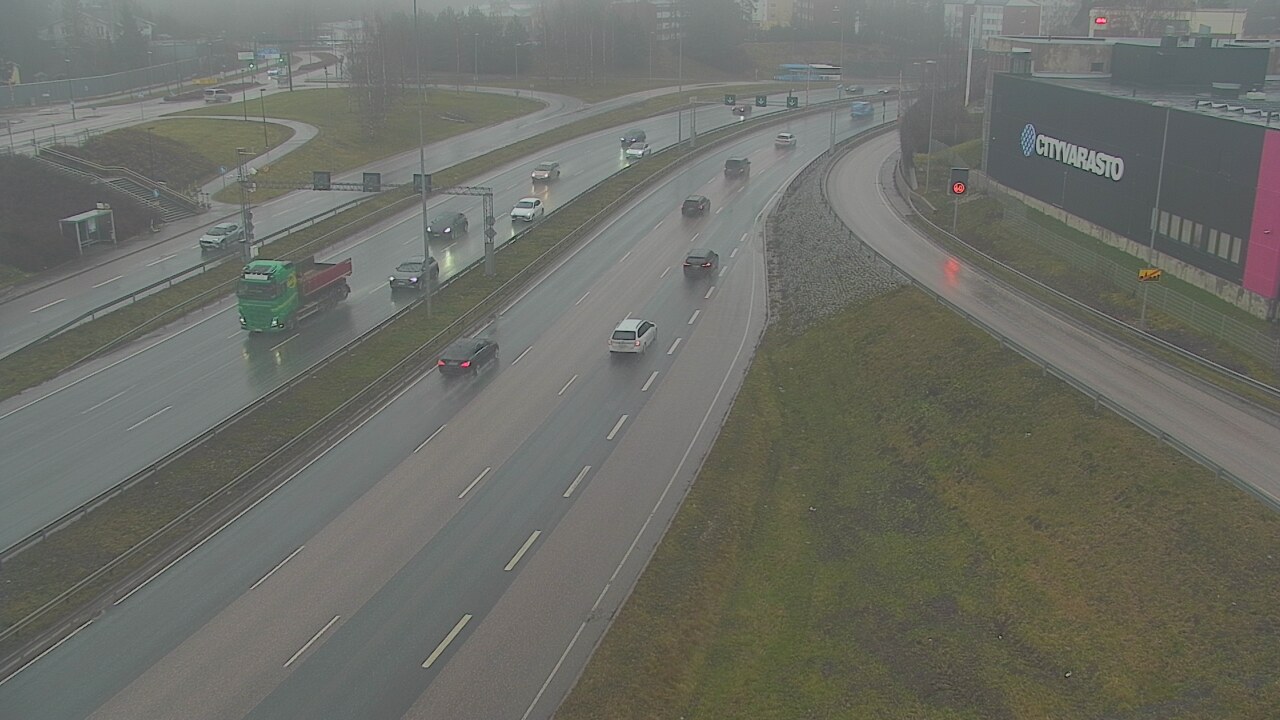 Weather Camera Image Väg 101 Esbo LRamppi, Espoo, Uusimaa