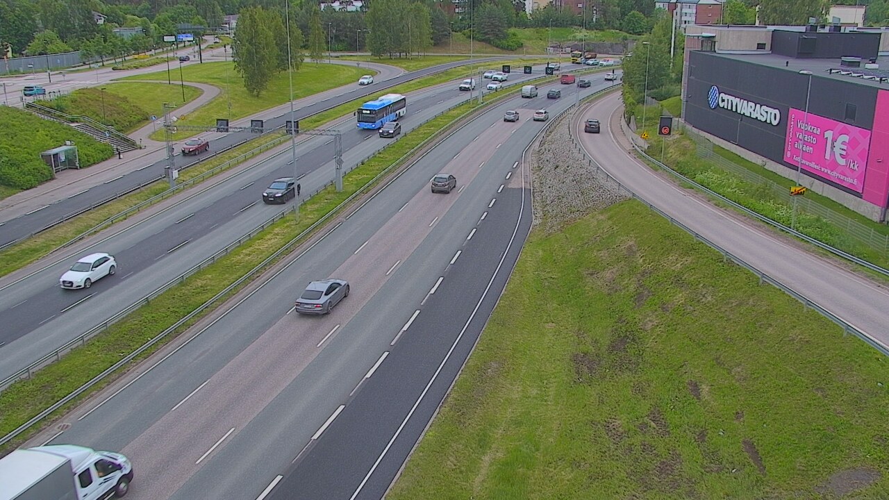 Weather Camera Image Road 101 Espoo LRamppi, Espoo, Uusimaa