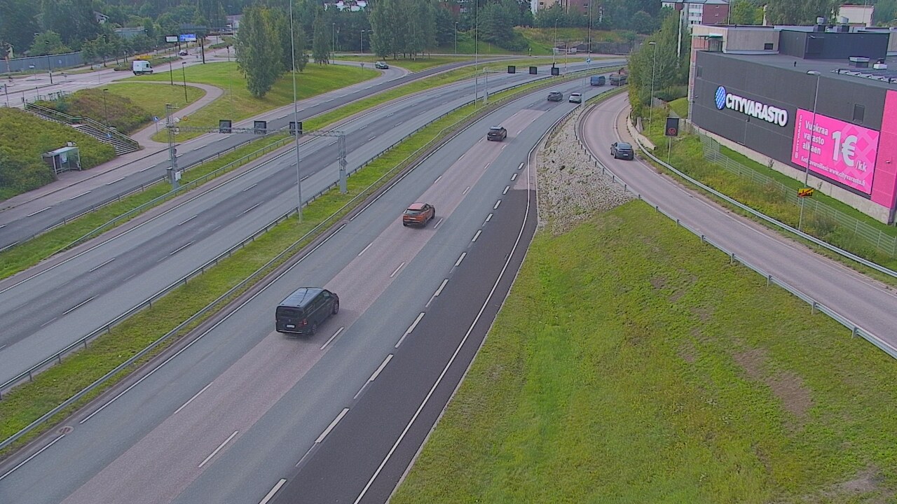 Weather Camera Image Road 101 Espoo LRamppi, Espoo, Uusimaa
