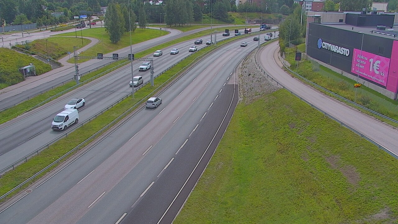 Weather Camera Image Road 101 Espoo LRamppi, Espoo, Uusimaa