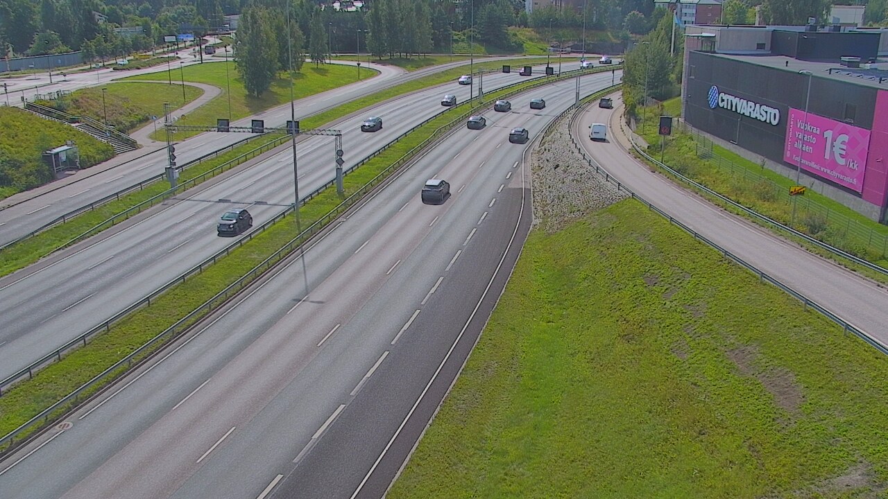 Weather Camera Image Road 101 Espoo LRamppi, Espoo, Uusimaa