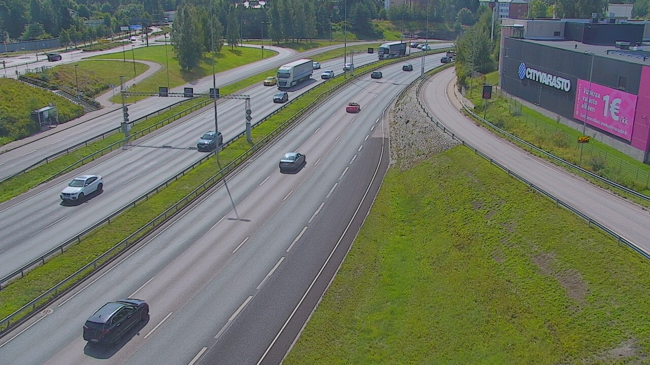 Weather Camera Image Road 101 Espoo LRamppi, Espoo, Uusimaa