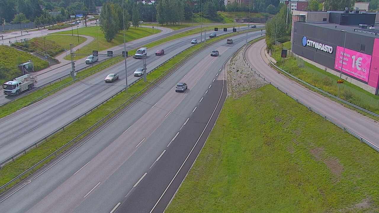 Weather Camera Image Road 101 Espoo LRamppi, Espoo, Uusimaa