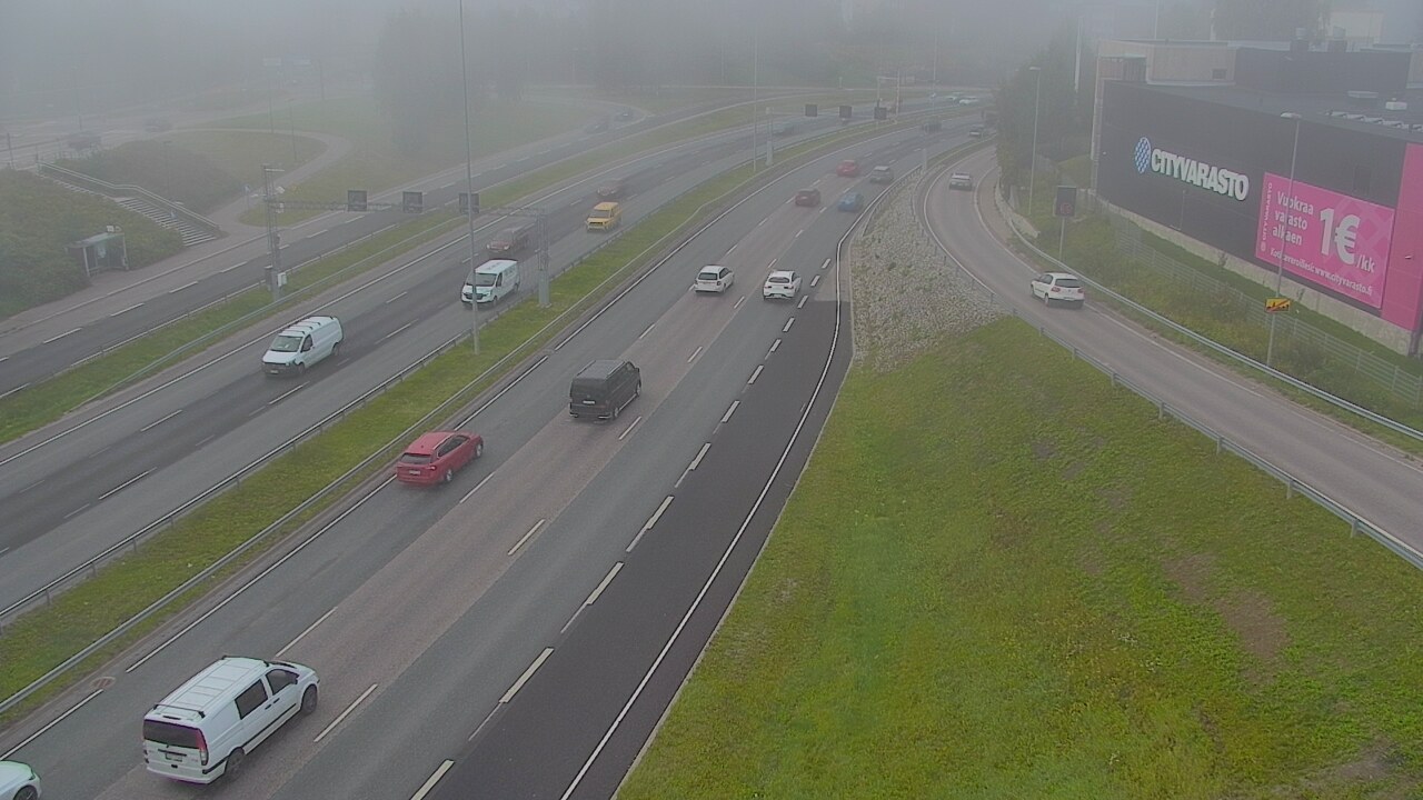 Weather Camera Image Road 101 Espoo LRamppi, Espoo, Uusimaa