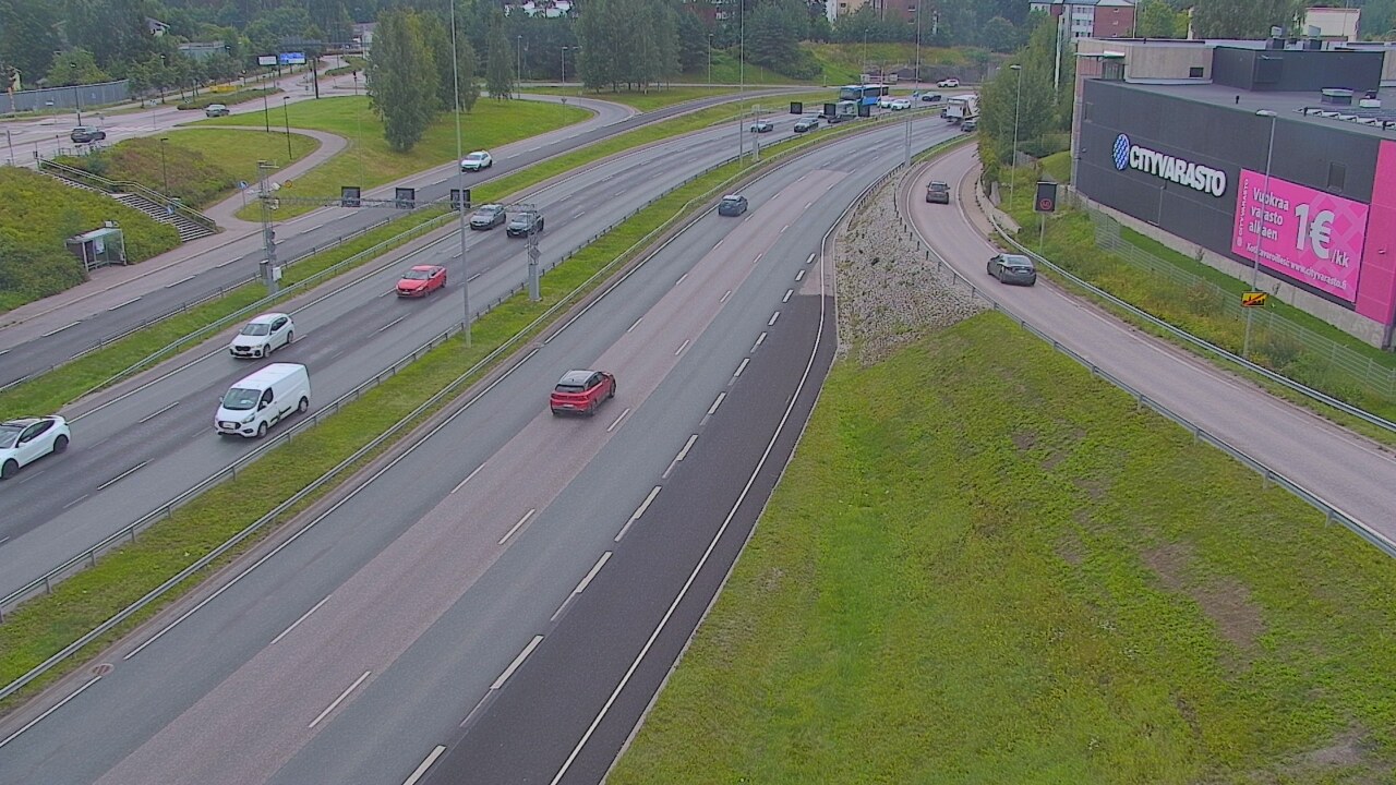 Weather Camera Image Road 101 Espoo LRamppi, Espoo, Uusimaa