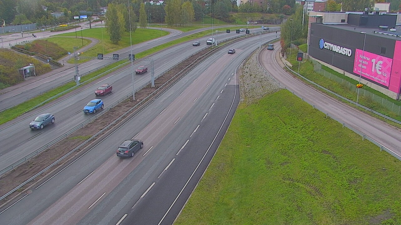 Weather Camera Image Road 101 Espoo LRamppi, Espoo, Uusimaa