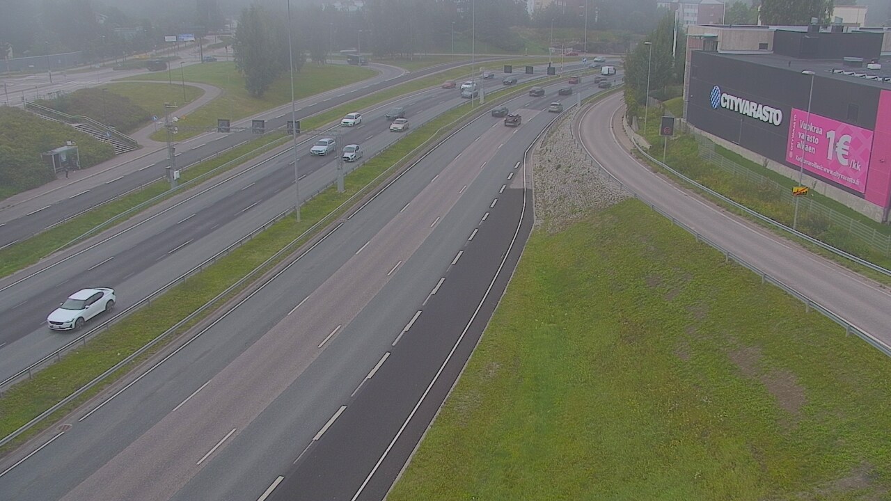 Weather Camera Image Road 101 Espoo LRamppi, Espoo, Uusimaa