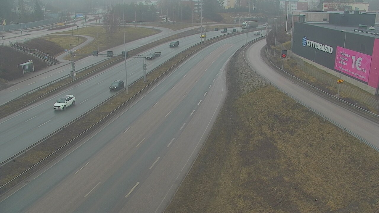 Weather Camera Image Road 101 Espoo LRamppi, Espoo, Uusimaa