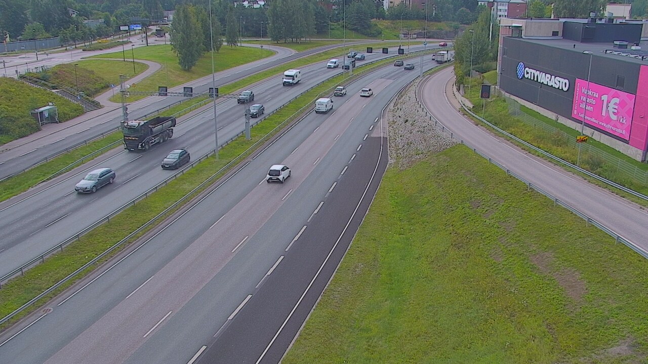 Weather Camera Image Road 101 Espoo LRamppi, Espoo, Uusimaa