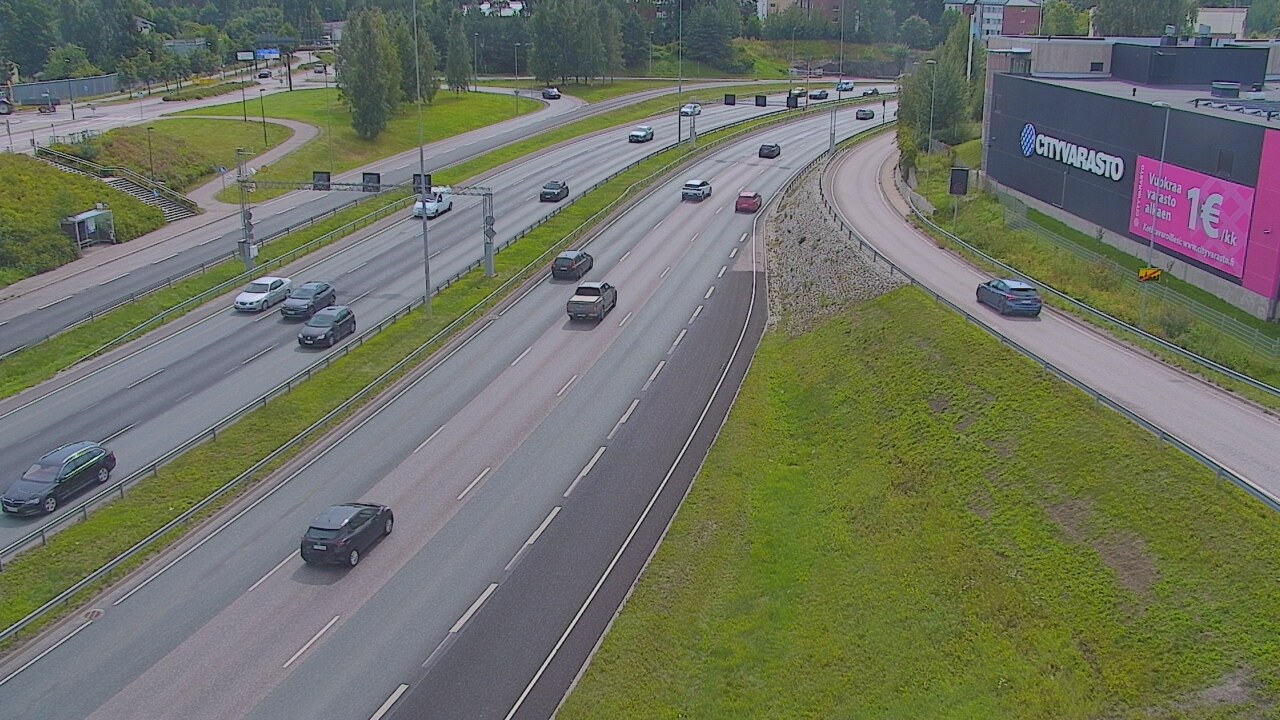 Weather Camera Image Road 101 Espoo LRamppi, Espoo, Uusimaa