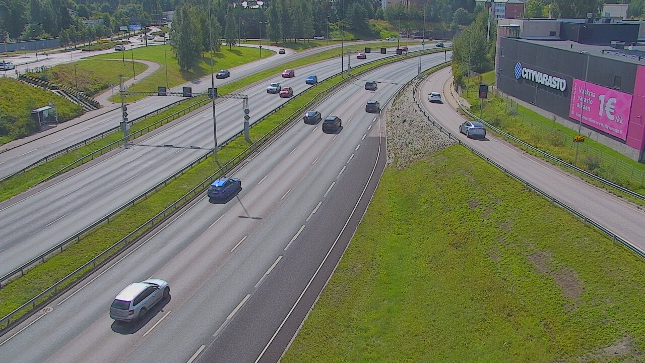 Weather Camera Image Road 101 Espoo LRamppi, Espoo, Uusimaa