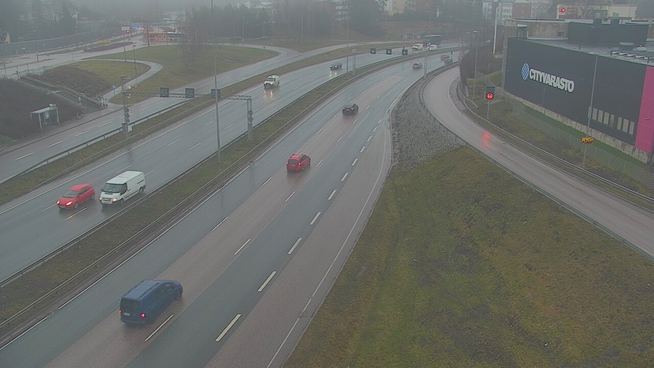 Weather Camera Image Väg 101 Esbo LRamppi, Espoo, Uusimaa