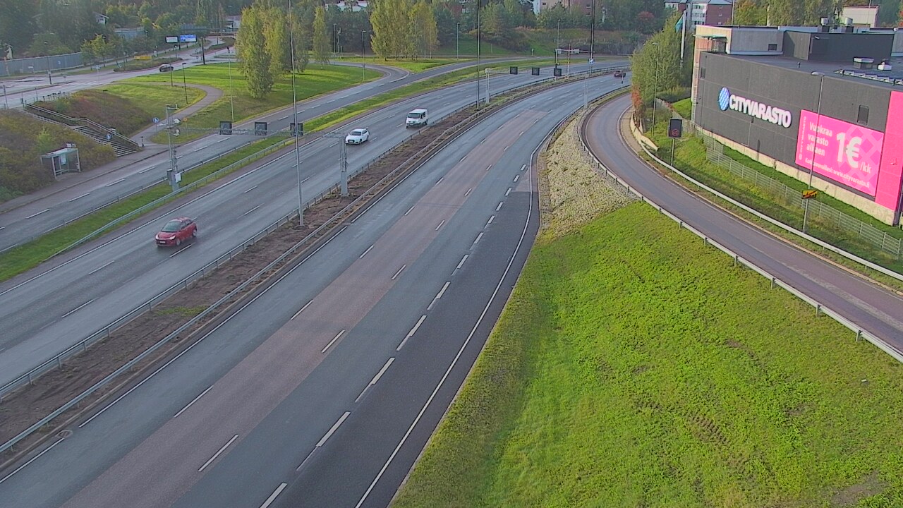 Weather Camera Image Road 101 Espoo LRamppi, Espoo, Uusimaa