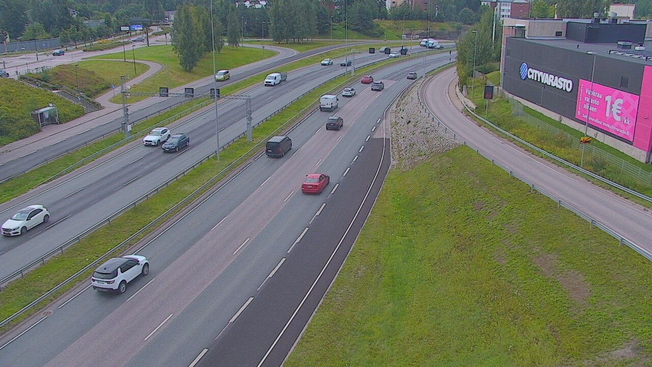 Weather Camera Image Road 101 Espoo LRamppi, Espoo, Uusimaa