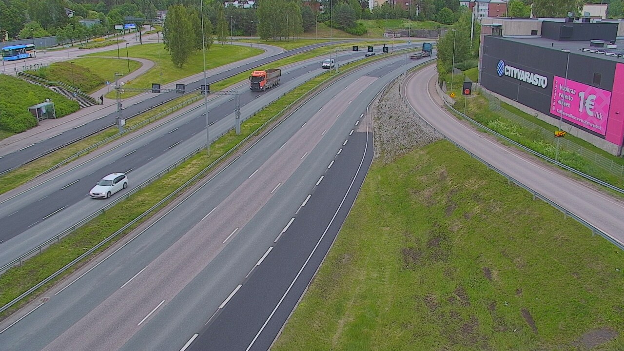 Weather Camera Image Road 101 Espoo LRamppi, Espoo, Uusimaa