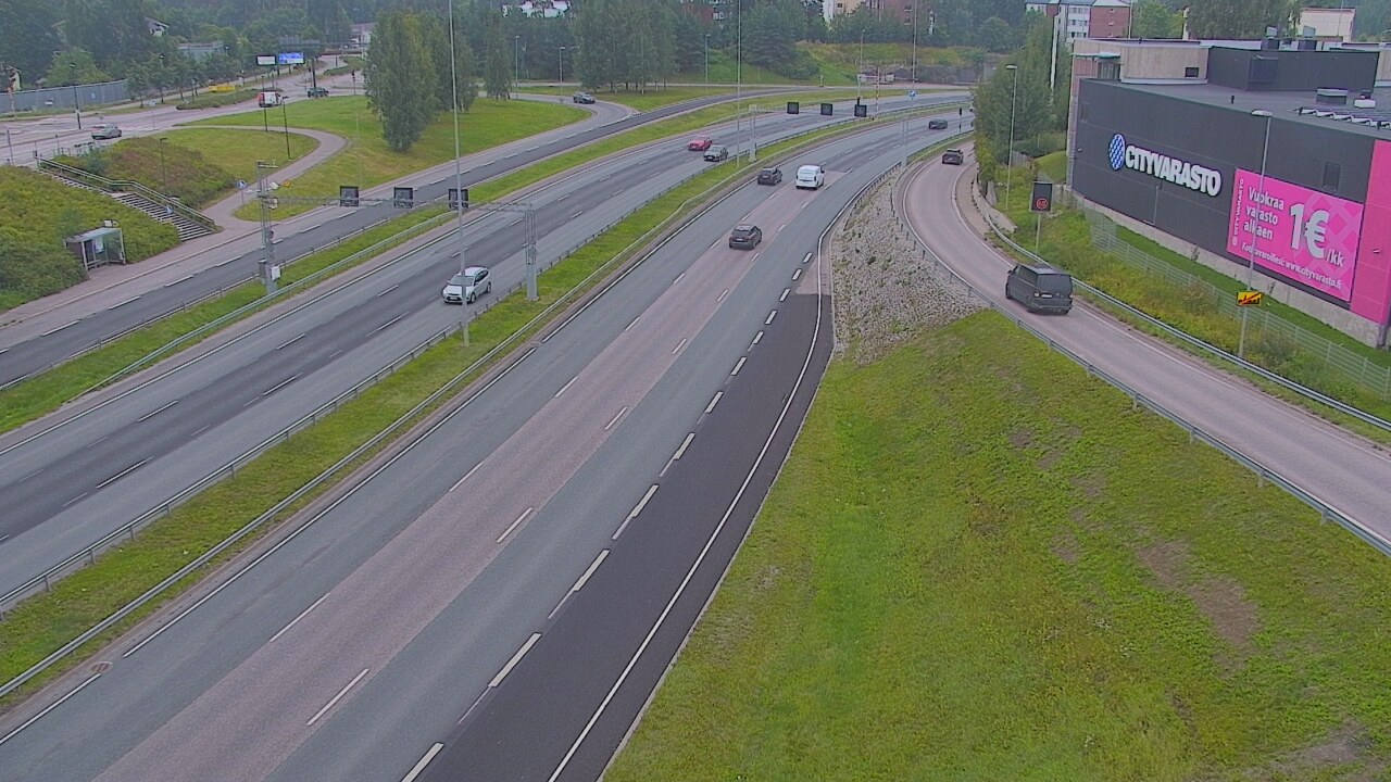Weather Camera Image Road 101 Espoo LRamppi, Espoo, Uusimaa
