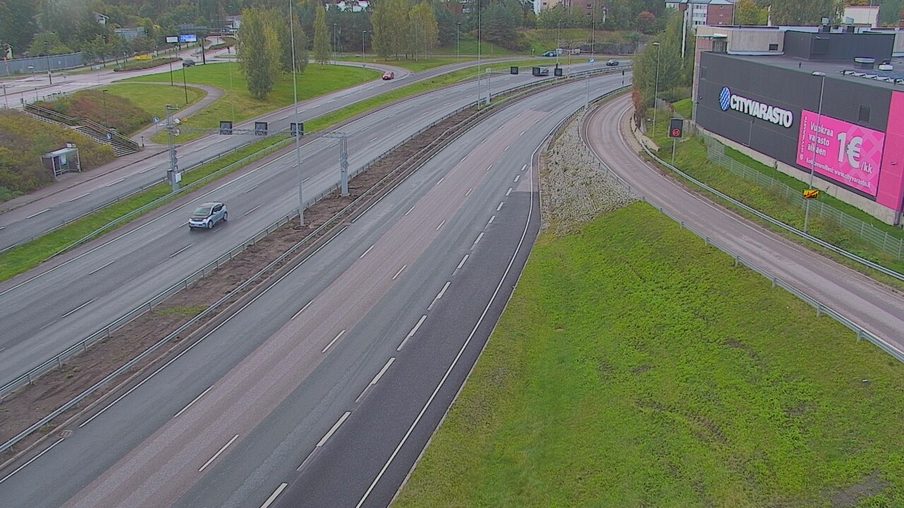 Weather Camera Image Road 101 Espoo LRamppi, Espoo, Uusimaa