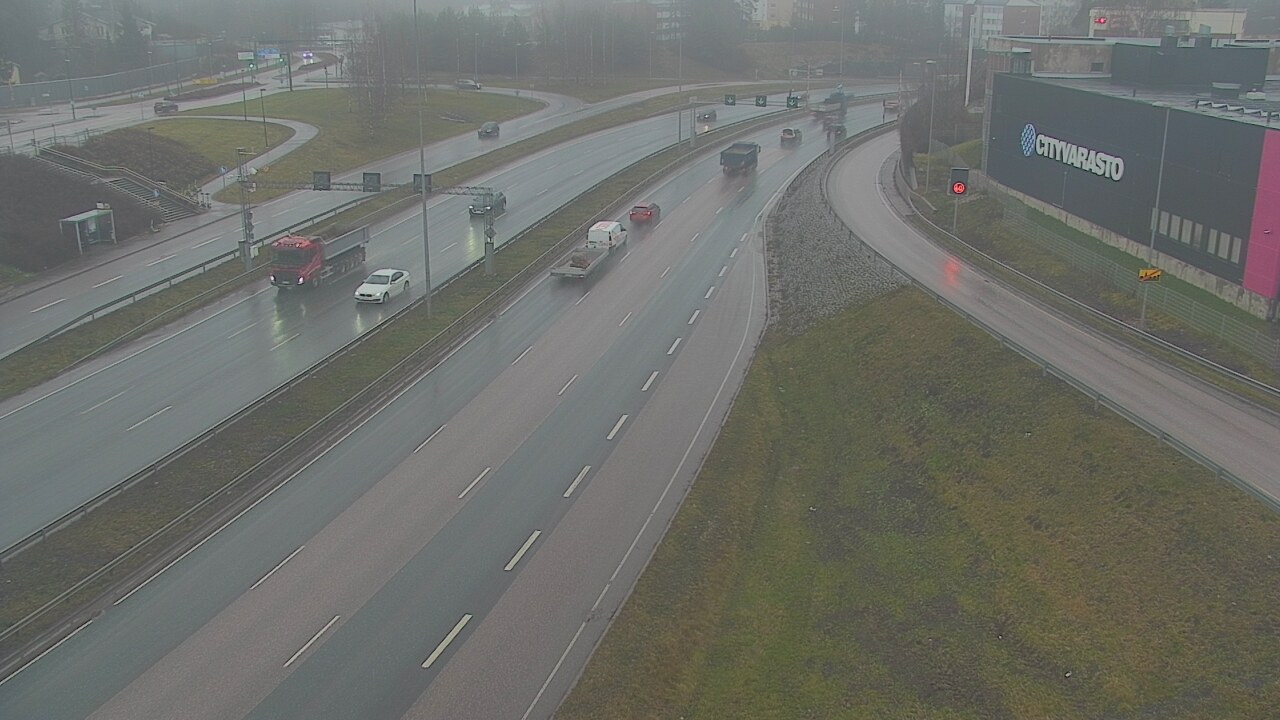 Weather Camera Image Väg 101 Esbo LRamppi, Espoo, Uusimaa
