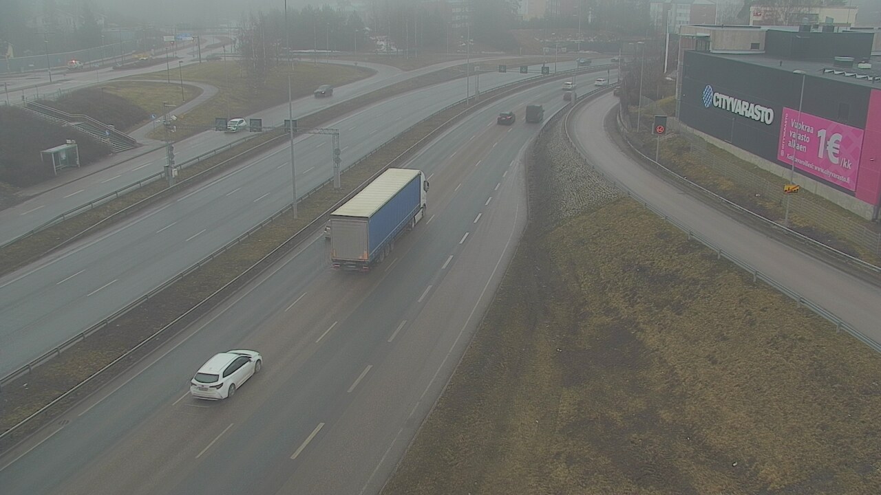 Weather Camera Image Road 101 Espoo LRamppi, Espoo, Uusimaa