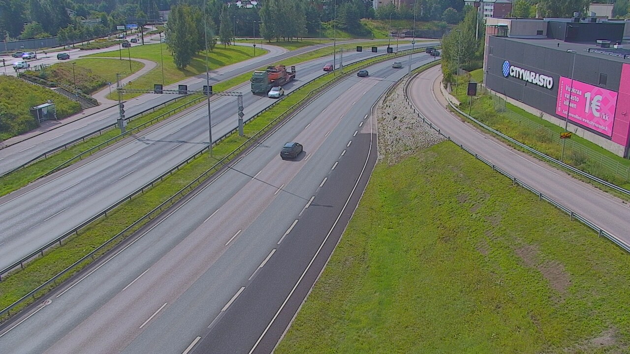 Weather Camera Image Road 101 Espoo LRamppi, Espoo, Uusimaa