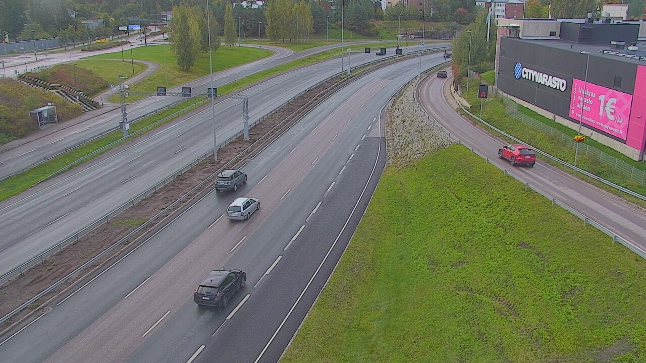 Weather Camera Image Road 101 Espoo LRamppi, Espoo, Uusimaa