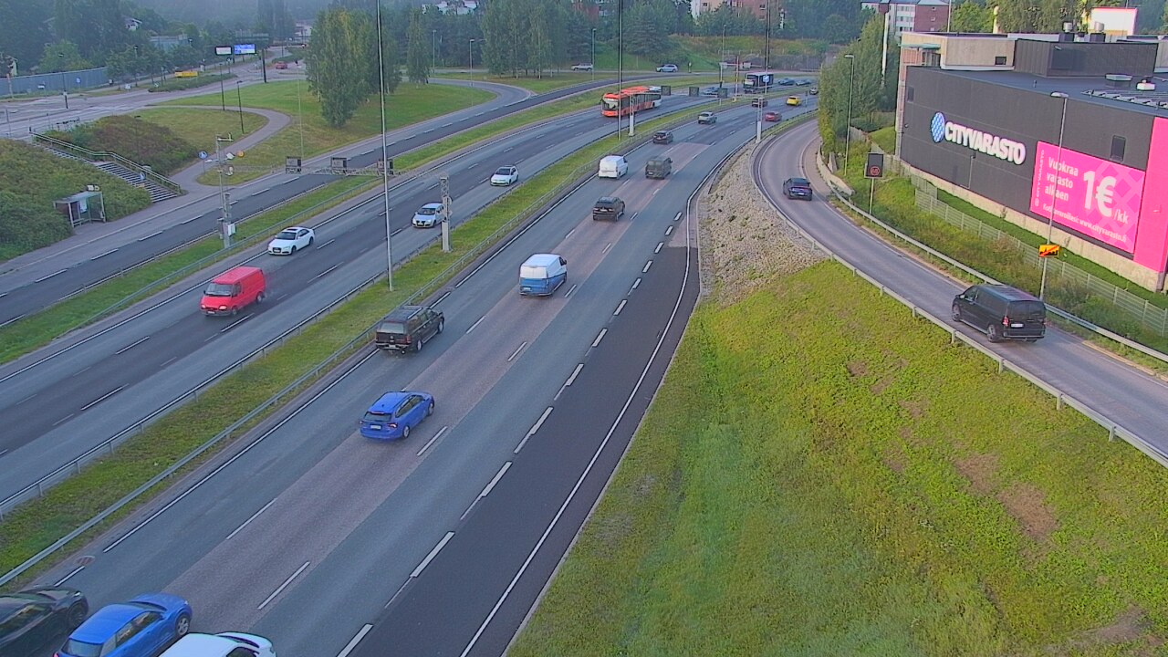 Weather Camera Image Road 101 Espoo LRamppi, Espoo, Uusimaa