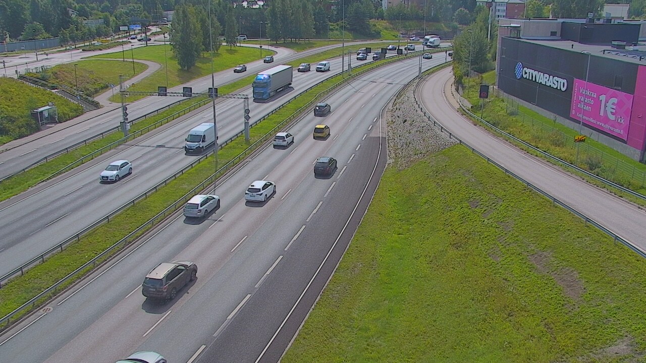 Weather Camera Image Road 101 Espoo LRamppi, Espoo, Uusimaa