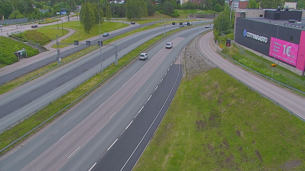 Weather Camera Image Road 101 Espoo LRamppi, Espoo, Uusimaa