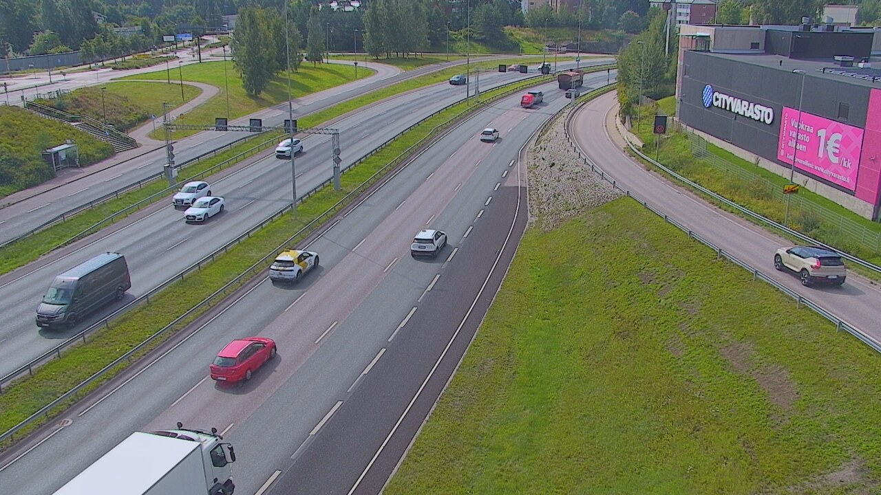 Weather Camera Image Road 101 Espoo LRamppi, Espoo, Uusimaa