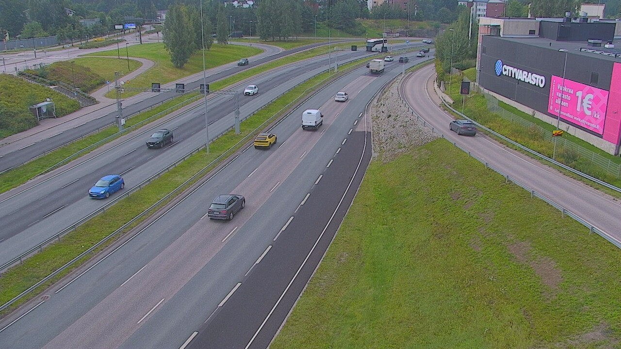 Weather Camera Image Road 101 Espoo LRamppi, Espoo, Uusimaa