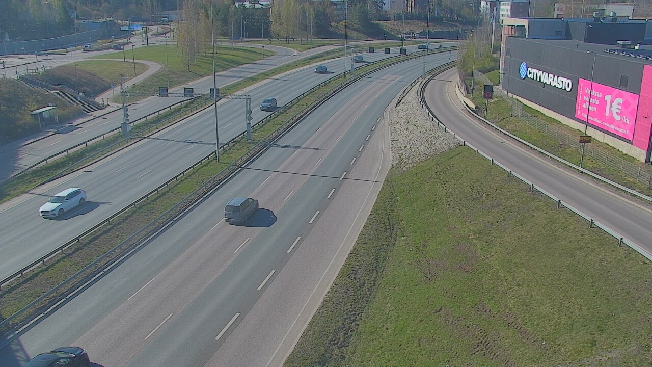 Kelikamerat Kuva Tie 101 Espoo LRamppi, Espoo, Uusimaa