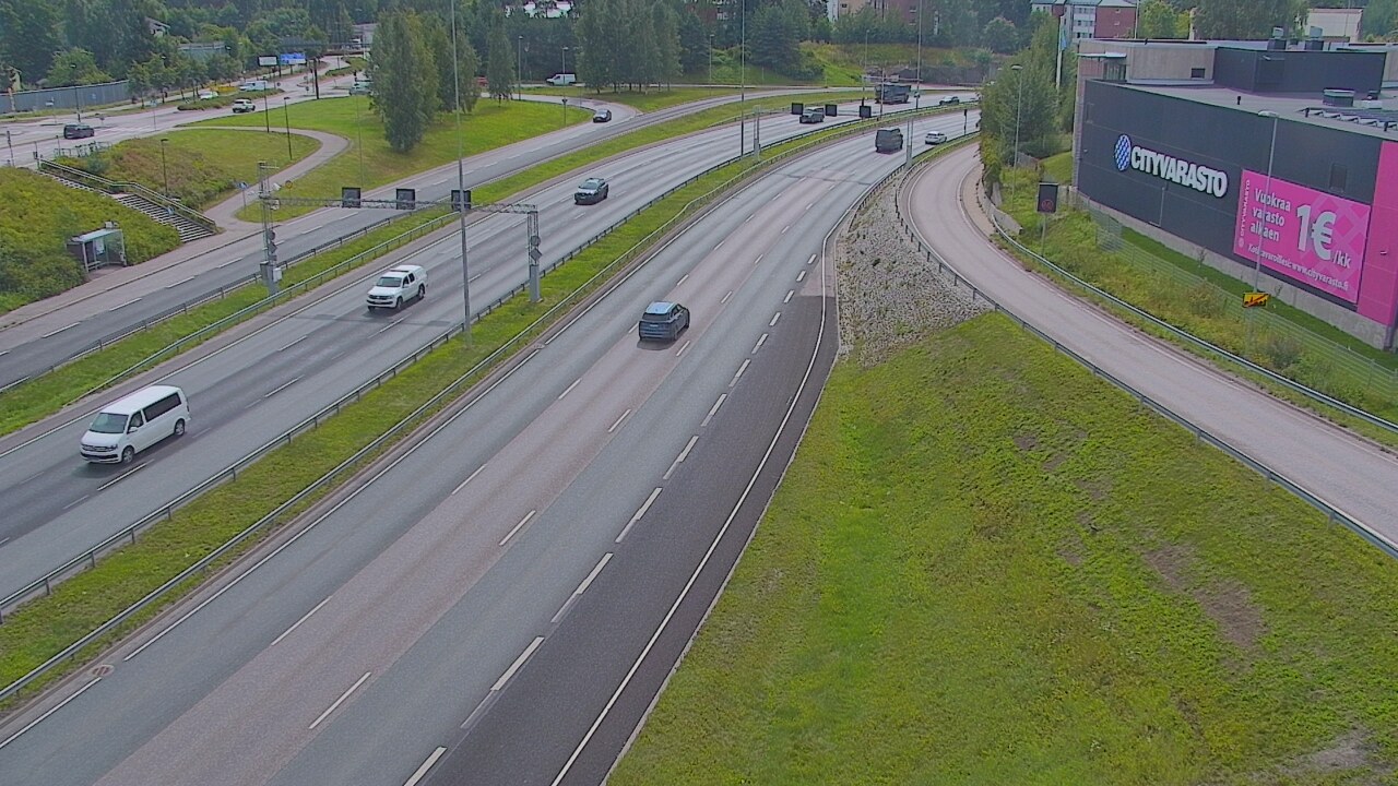 Weather Camera Image Road 101 Espoo LRamppi, Espoo, Uusimaa