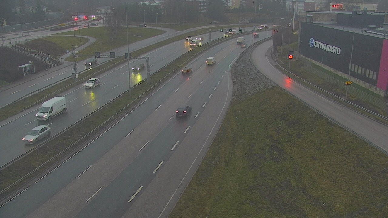 Weather Camera Image Väg 101 Esbo LRamppi, Espoo, Uusimaa