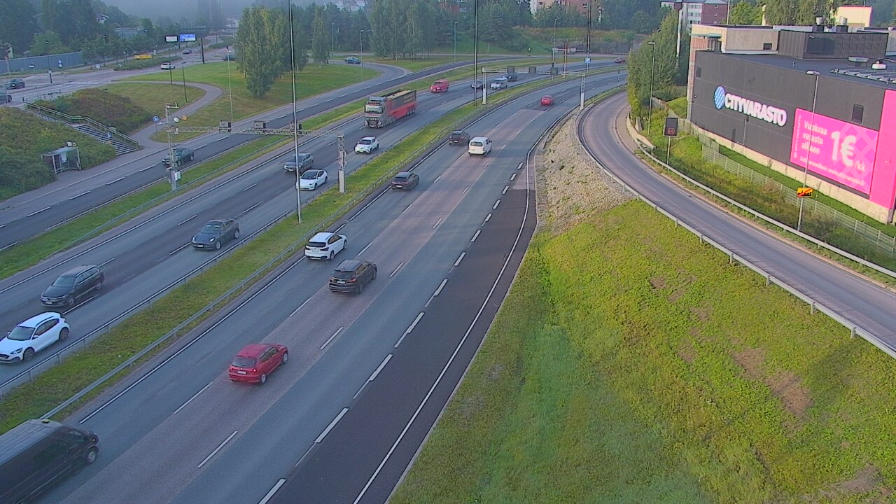 Weather Camera Image Road 101 Espoo LRamppi, Espoo, Uusimaa