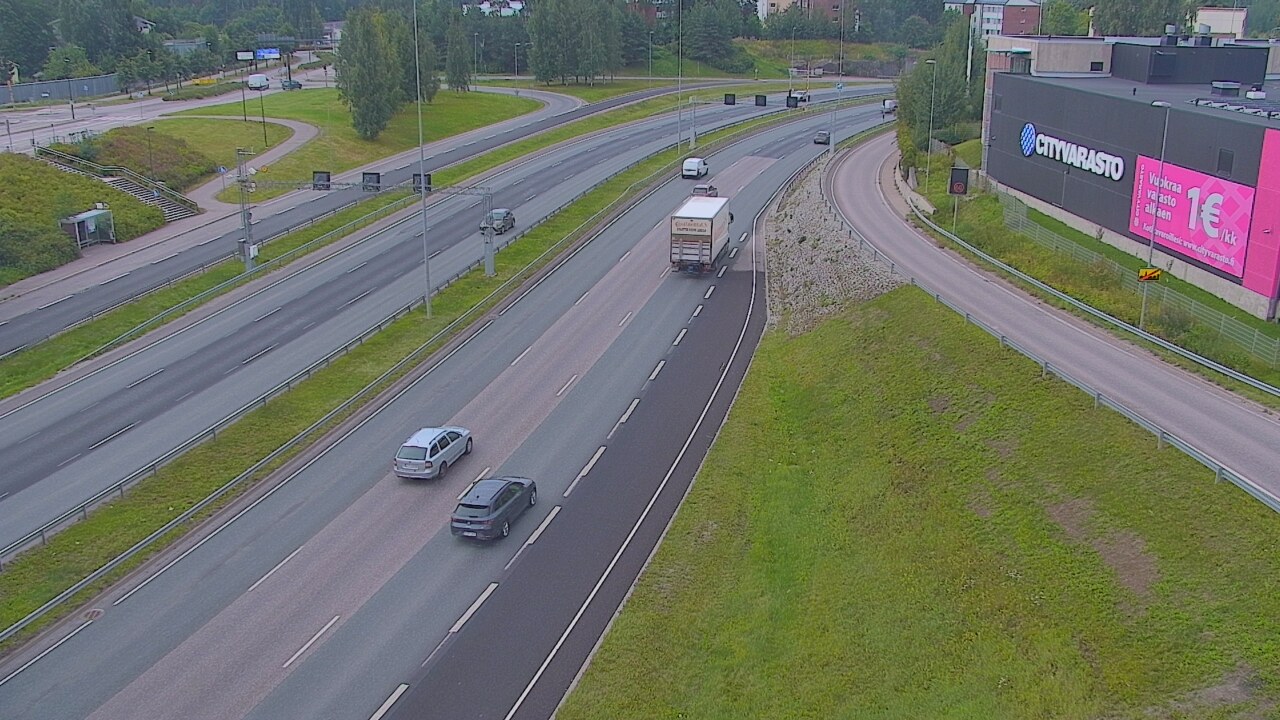 Weather Camera Image Road 101 Espoo LRamppi, Espoo, Uusimaa