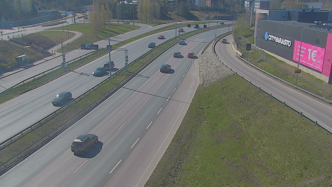 Kelikamerat Kuva Tie 101 Espoo LRamppi, Espoo, Uusimaa