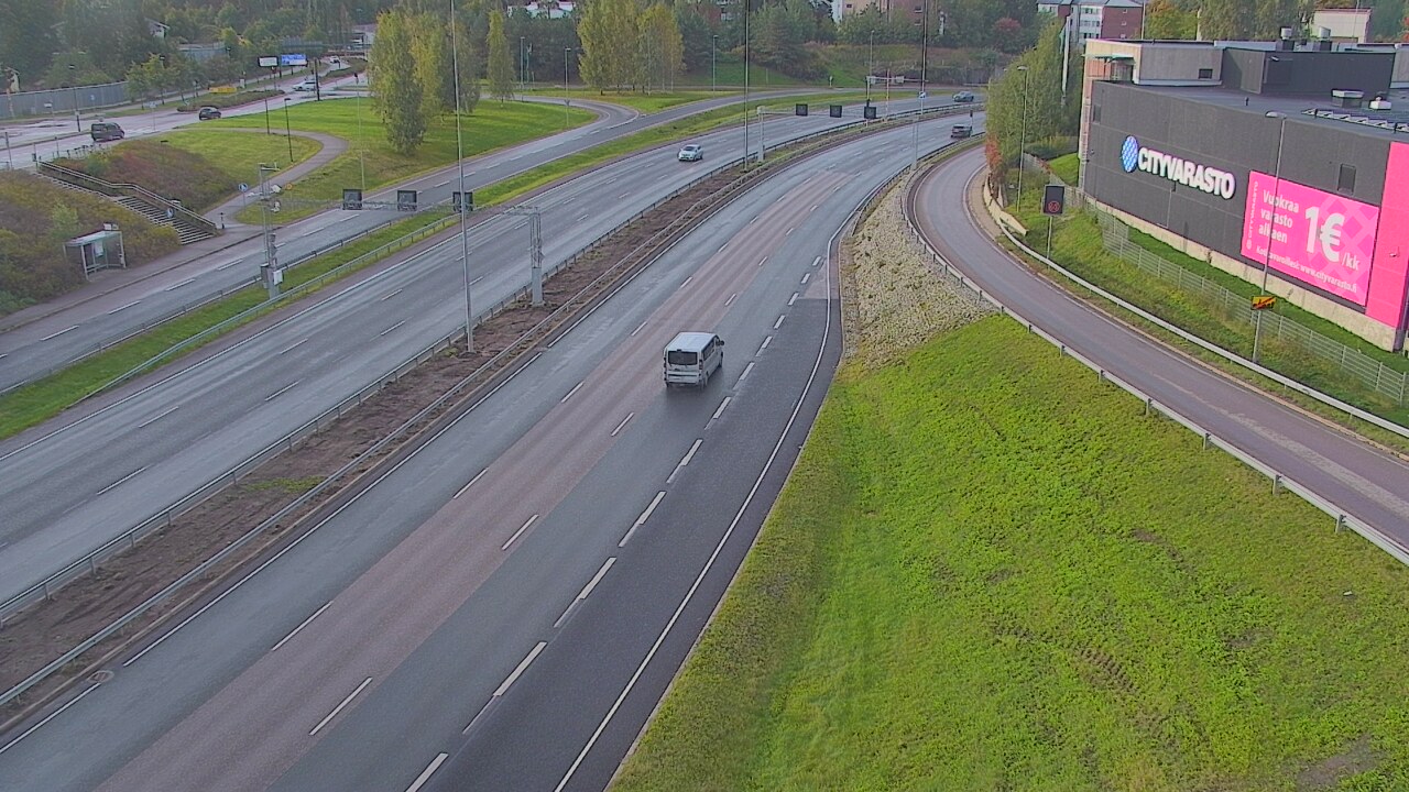 Weather Camera Image Road 101 Espoo LRamppi, Espoo, Uusimaa
