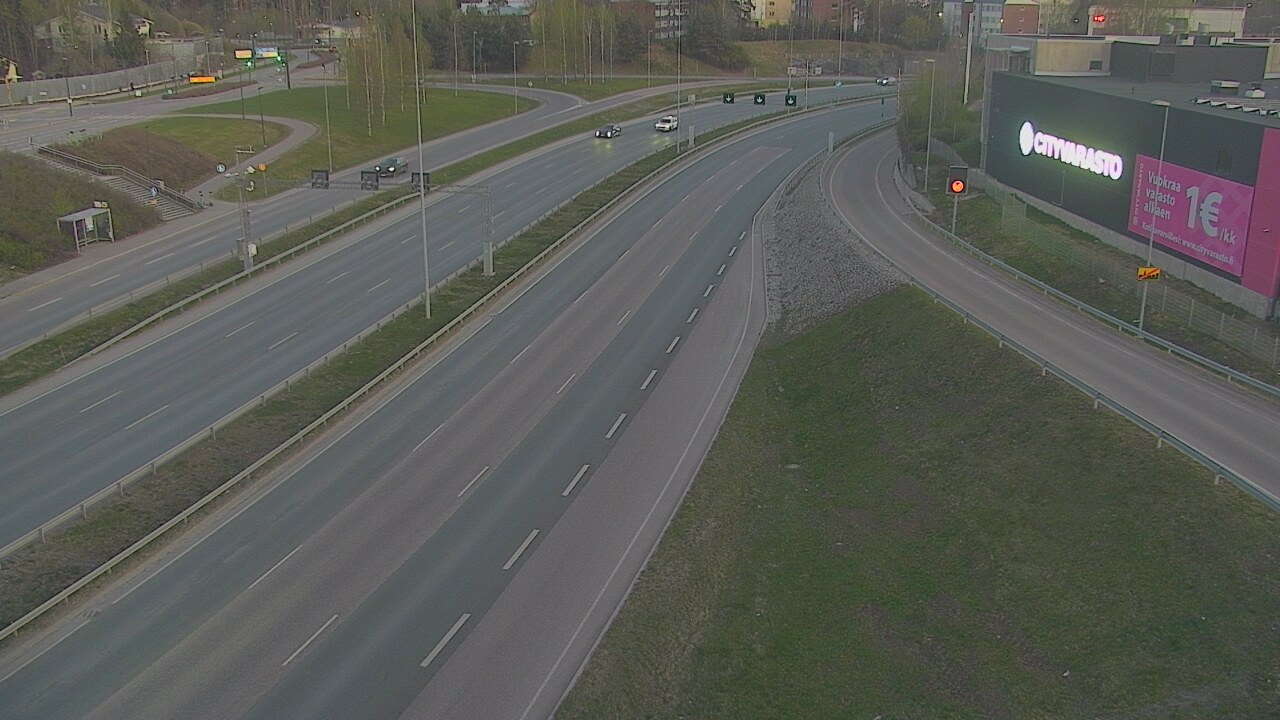 Kelikamerat Kuva Tie 101 Espoo LRamppi, Espoo, Uusimaa