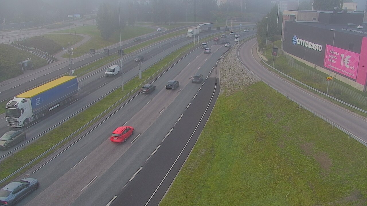 Weather Camera Image Road 101 Espoo LRamppi, Espoo, Uusimaa