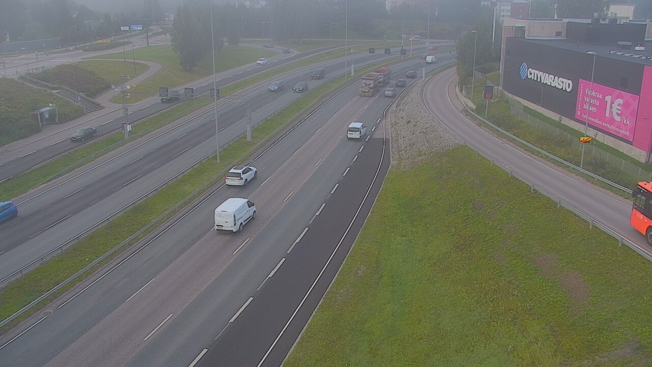 Weather Camera Image Road 101 Espoo LRamppi, Espoo, Uusimaa